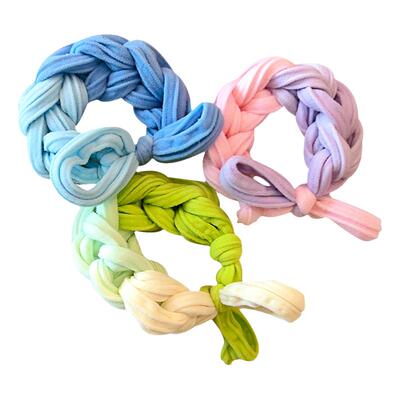 儿童发圈高弹力加粗高马尾扎头发