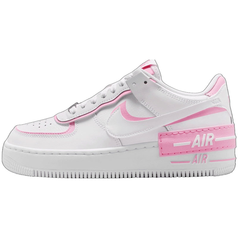 滔搏丨NIKE耐克女子AF1空军一号双勾厚底板鞋运动鞋DZ1847-115