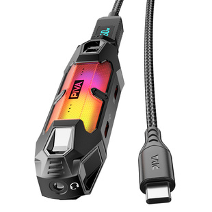 派威X41电竞游戏声卡转接器60W快充电平板手机typec转接口USB耳机转换器适用苹果15/16/ipadpro2024华为小米