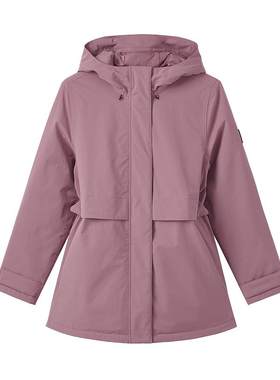 AIGLE女士棉服户外防风保暖棉袄