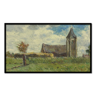 蒙娜丽莎时尚简约新中式实木油画外框装裱画框尺寸任意定制相框