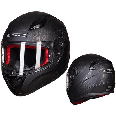 LS2全盔摩托车夏季头盔男女