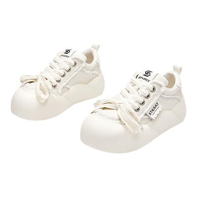 星期六百搭厚度休闲小白鞋