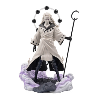 火影忍者手办秽土转生宇志波斑六道斑多表情动漫桌面潮玩摆件礼物