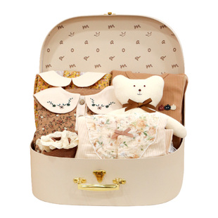 modomoma礼寓·婴儿衣服礼盒新生儿礼盒套装女宝宝满月百日礼物