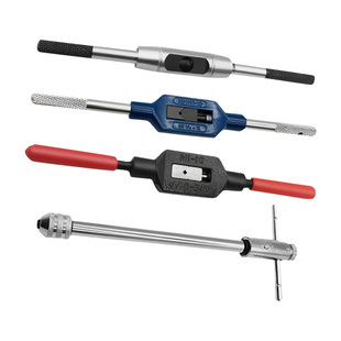 丝锥扳手可调式棘轮板手加长杆攻丝工具手动丝攻绞手绞手加硬全钢