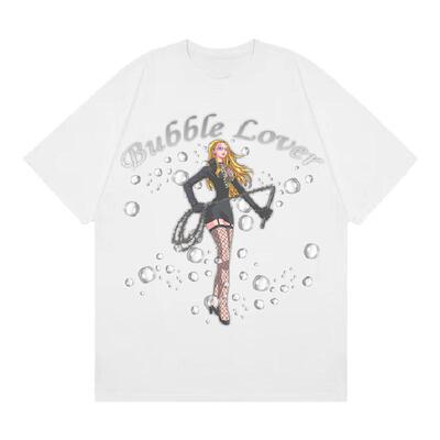 泡沫海贼王路飞原创情侣短袖t恤