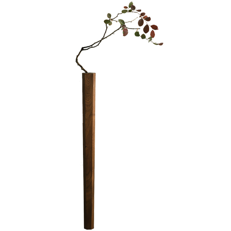 挂壁花器新居花器弦生活器物实木
