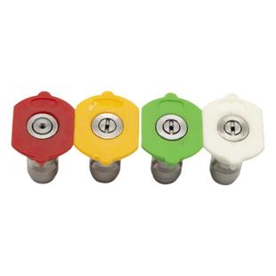 不锈钢高压水枪洗车机水枪头枪嘴小喷头喷嘴扇形蝶型快插快速接头