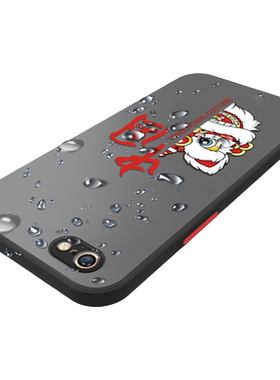 适用苹果6Plus手机壳子非鱼国潮透明磨砂iPhone6sPlus6P全包防摔软硅胶6sp男i6s女ins风spuls潮2023年新款i6