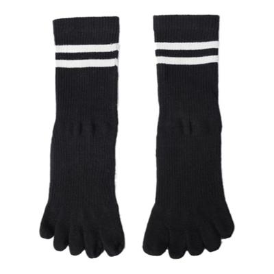 THESOONG棉感条纹五指袜