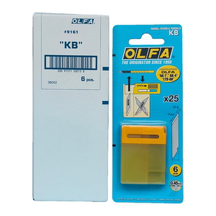 刀片olfa刀片刻刀刀片笔刀刀片爱利华kb适用ak1/5b日本原装包邮