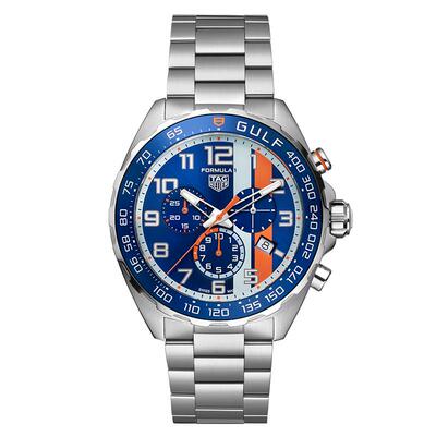 泰格豪雅F1海湾石油特别版腕表