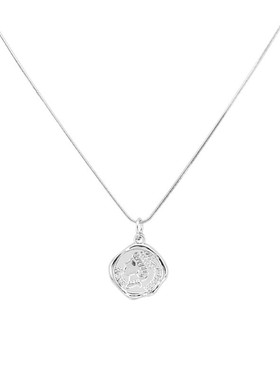 宫廷风印章设计吊坠饰品情侣合金