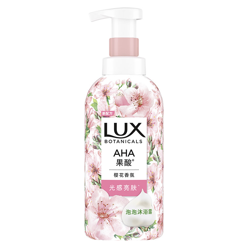 力士泡泡沐浴露樱花香500ml