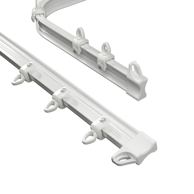 弯轨道窗帘轨道整根发货纳米塑钢