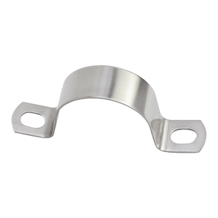 304不锈钢加厚骑马卡管卡管夹管支架管U型卡扣喉箍水管夹欧姆抱箍