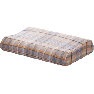 全棉加厚磨毛泰国乳胶枕套定制纯棉双面棉绒橡胶枕记忆枕头套订做