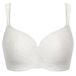 倾慕内衣女夏季薄款大胸显小收副乳防下垂聚拢全罩杯胖mm大胸胸罩