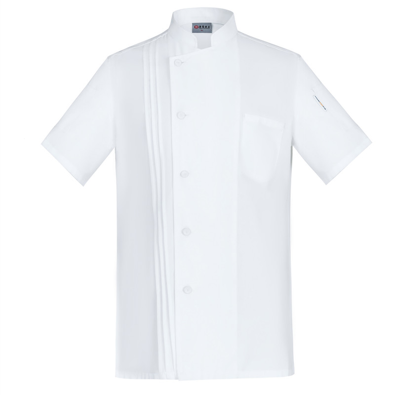 酒店高端厨师工作服长袖纯棉饭店西餐烹饪蛋糕点烘焙食堂秋冬定制