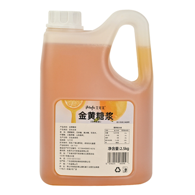 艾可芙柠檬茶专用金黄糖浆
