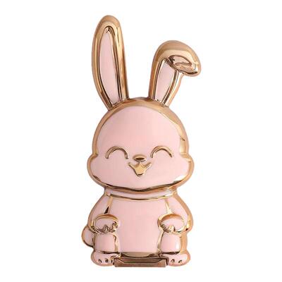 手机扣支架创意卡通可爱小兔子