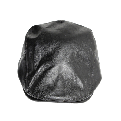 CHASELUCK长乐PU皮质前进贝雷帽