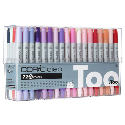 copic手绘风自选色双头马克笔