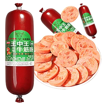 王中王牛筋肠五香味180gx6支
