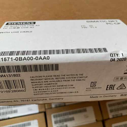 议价6GK1 571 6GK1571-0BA00/OBAOO-0AA0/OAAO西门子PC转接器USB-