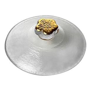 玻璃泡茶盖子单卖 描金盖碗单盖茶碗茶杯零配盖配件功夫茶具盖子