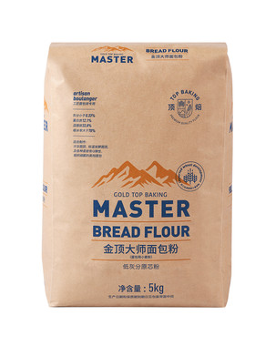 新良顶焙金顶大师面包粉5kg