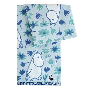 MOOMIN姆明单面纱布浴巾三件套