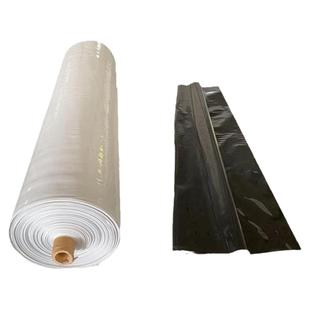 进口黑白膜加厚隔热膜养殖保温绿白膜降温反光鱼塘防渗抗老化棚膜