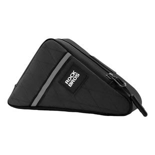 洛克兄弟公路自行车横梁挂包工具收纳包小布折叠车三角包骑行装备