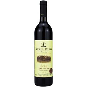 宁夏红葡萄酒贺兰山东麓西夏王特选级干红葡萄酒750ml*6瓶整箱件