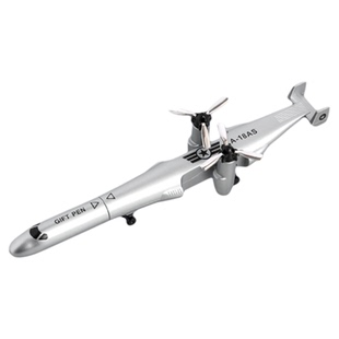 创意战斗飞机中性笔高颜值黑科技武器笔可变形战斗机模型笔小学生专用男生男孩子水性签字笔上课可玩炫酷黑笔