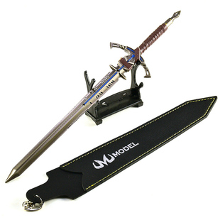 暗区突围百炼恒常骑士剑升级加厚金属武器模型合金近战摆件周边