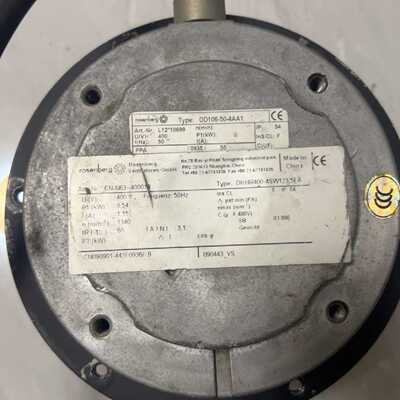 配件rosenberg洛森离风机型号：DKHR400-4SW12议价