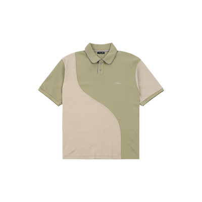 DimeMTL撞色透气Polo衫