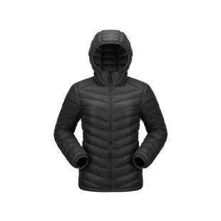 牧高笛新款秋冬运动户外露营百搭连帽羽绒服男女款轻薄外套轻盈