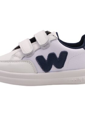 woollykids儿童真皮小白鞋运动鞋