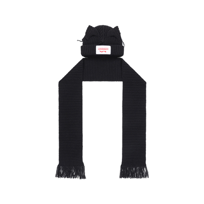 日常针织帽男女猫耳潮流秋冬