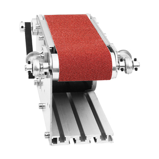 小型台式多功能砂带机磨刀微型电动抛光机金属木工打磨机磨刀机