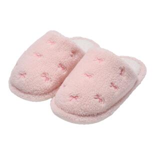 名创优品毛绒棉拖鞋女家居室内防滑2026新款可爱毛毛月子拖鞋秋冬