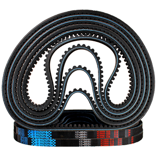 一尊齿形带三角皮带17X型600到3048高速皮带齿形微耕空压机皮带