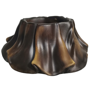 裙摆迷你石头奇石底座树脂摆放托盘艺术创意通用仿实木摆件托架