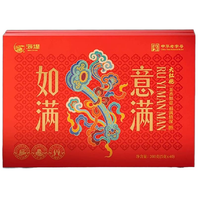 海堤茶新品如意满满大红袍200克