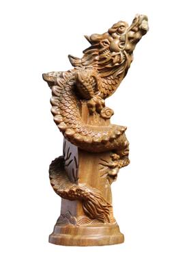 龙年吉祥物手把件生肖龙摆件