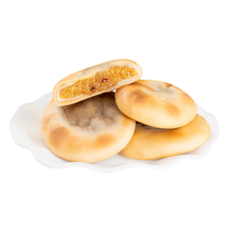 【新鲜现做 软软糯糯】麻戏团红枣枸杞小米饼短保零食早餐糕点